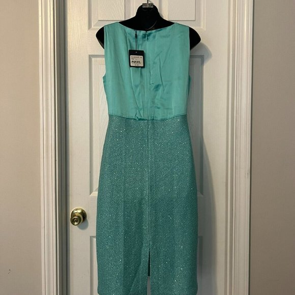 St John by Marie Gray Ultramarine Santana Knit Evening/Occasion Dress Sz 4 - Picture 4 of 8